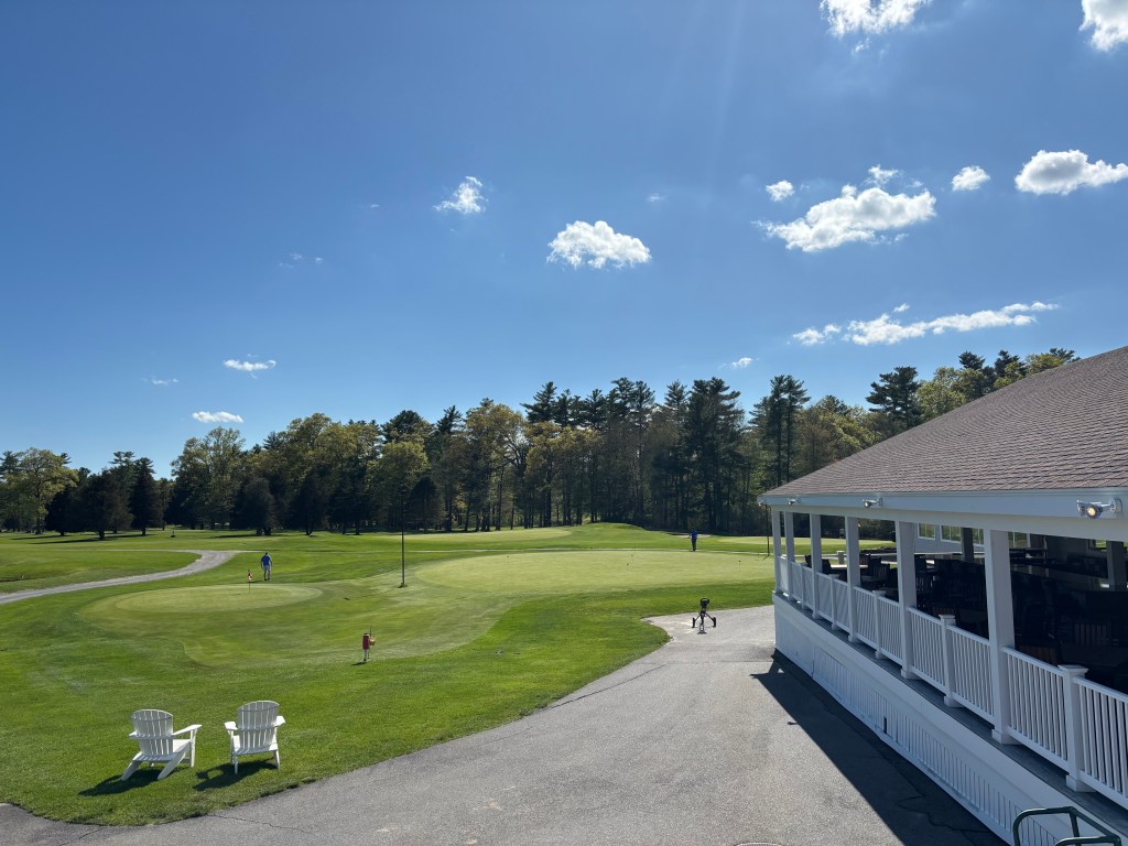 View from clubhouse